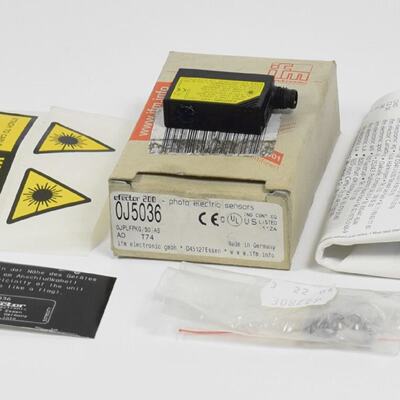 ifm efector LaserReflexlichtschranke OJ5036 OJPLFPKGSOAS