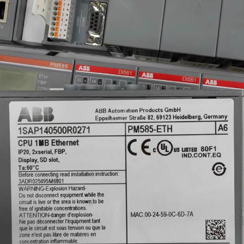 【询价】CPU模块PM585-ETH 议价1SAP1