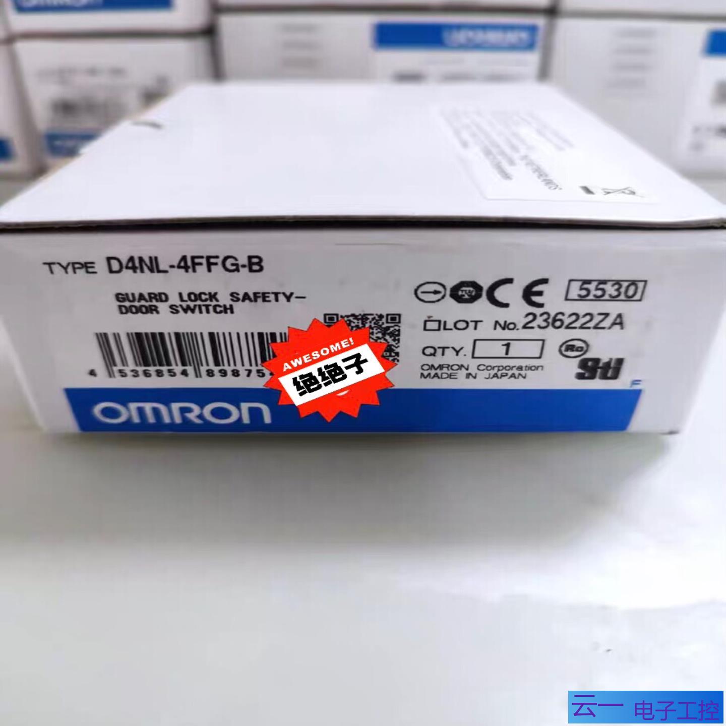 Omron安全门开关D4NL-4FFG-B 正；议价