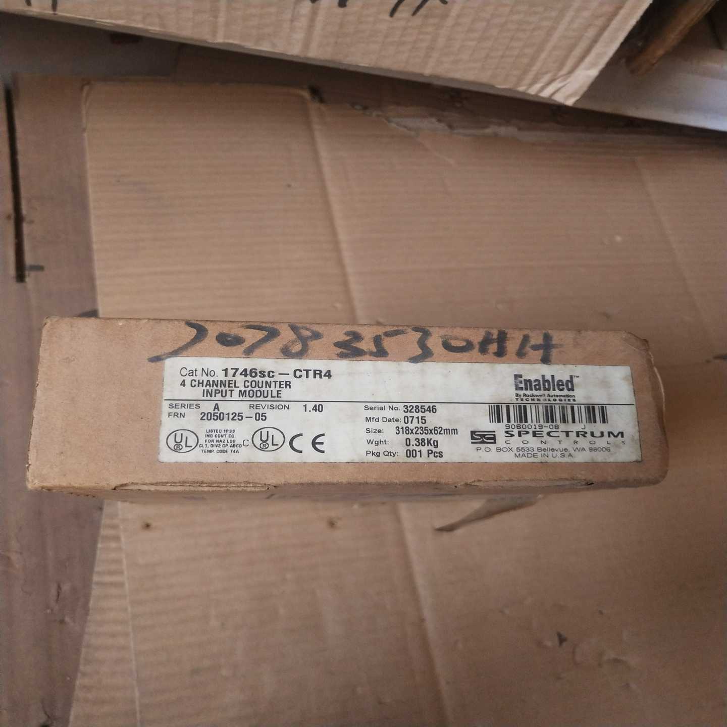 1746sc-CTR4计数输入模块，4通道计数器，制造，