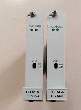 黑马HIMA卡件F7553，功能正常，无腐蚀，有的来拍。询价
