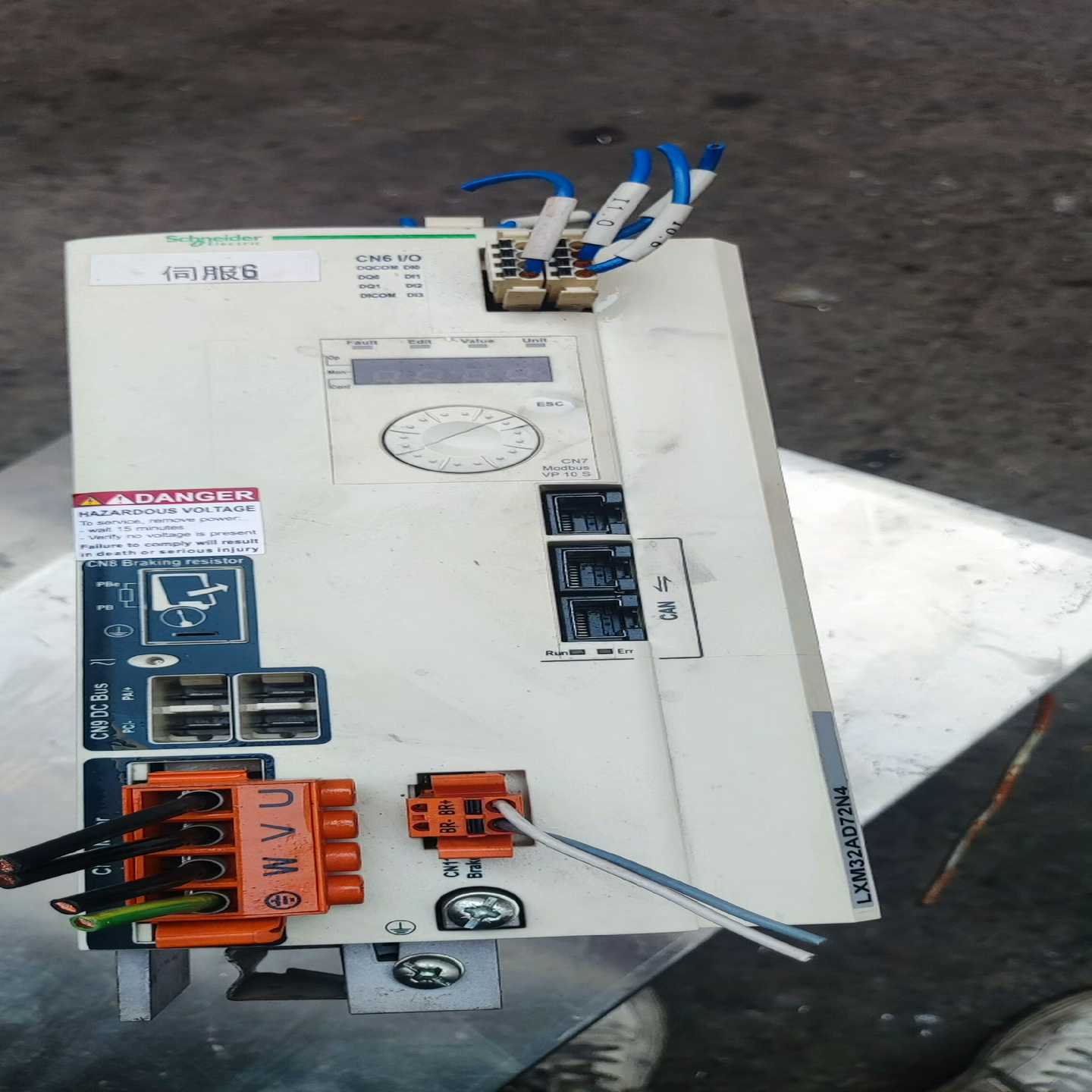 LXM32AD72N4施耐德32系列原装好设备减线拆机成色--议价商品