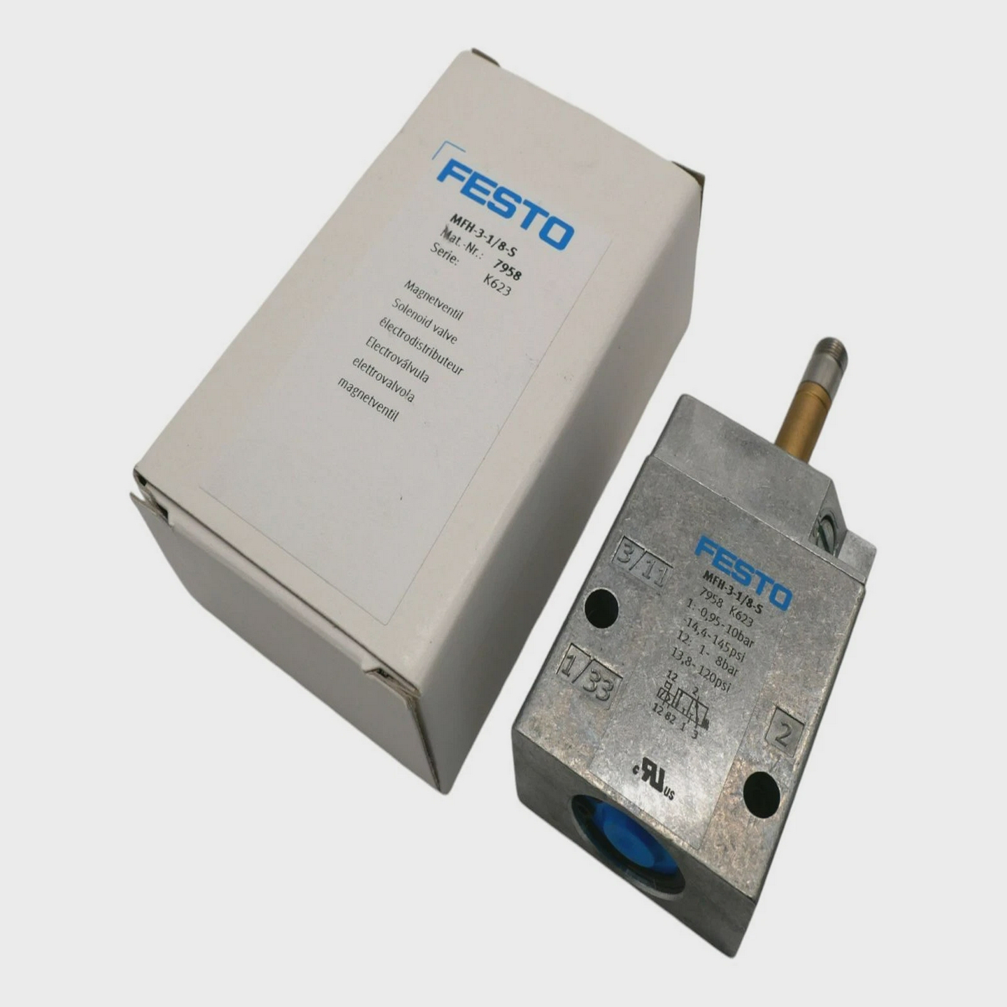 FestoMFH-3-1/8-S7958Magnetventil-unused/OVP-