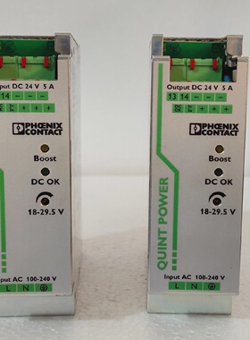 Phoenix Contact QuintPS1AC24DC5 Power Supply Lot of 02 Pcs