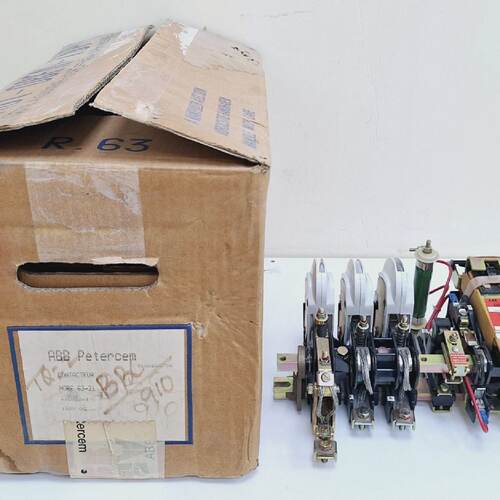 ABB CEI 1581  NORE 63 21  Ith 63 A  Ue 500V and 440V ARA1 C