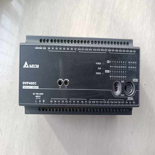 台达PLCDVP40EC00R3成色实物图，功能正常询价