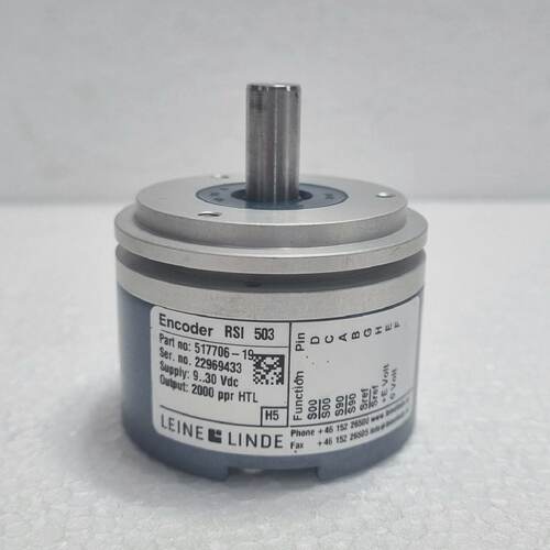 Leine Linde Rsi 503 Encoder Teil Anzahl 51770619 Angebot 930
