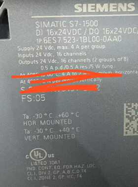 西门子SIMATICS7-1500模块，型号6ES7523--议价商品