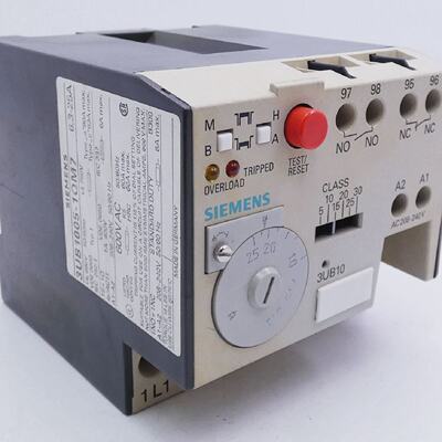 Siemens 3UB10051QM7 6325A Elektronisches berlastrelais used