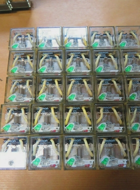 Setof25OmronLY2NRelay24VDC10A110VAC