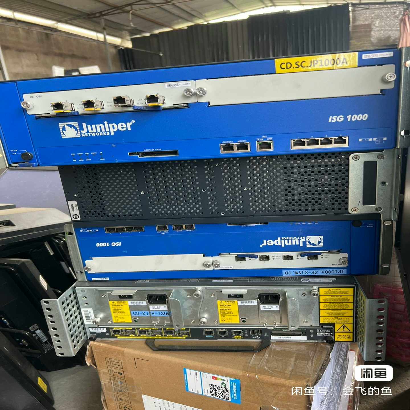 询价~juniper isg1000 防火墙！两台，设备