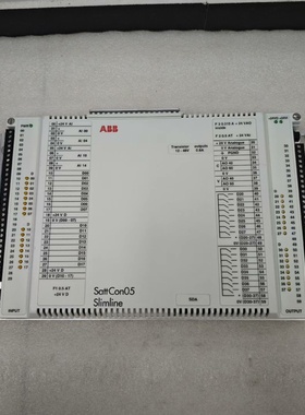 【议价】ABB模拟扩展单元SATTCON05实拍SDA49289