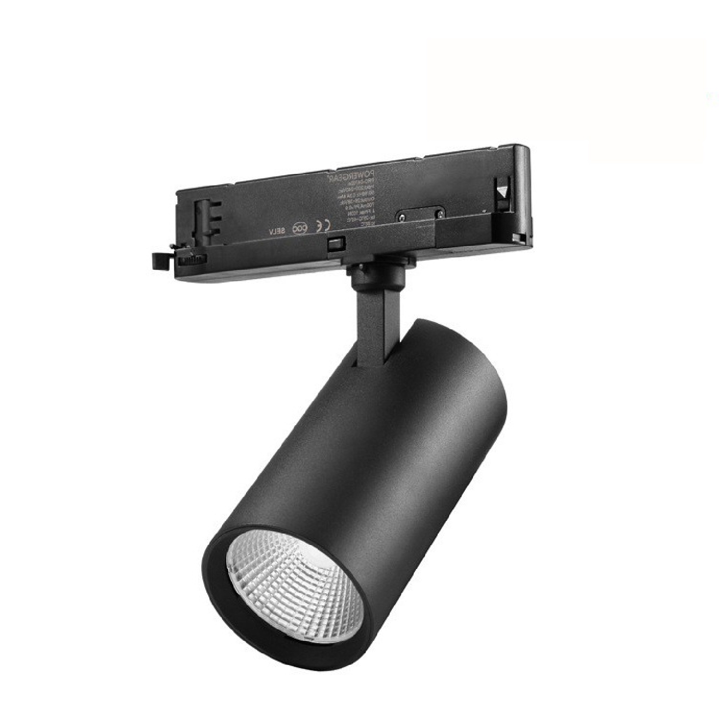 普瑞芯片轨道一体化导轨灯30W35W三线四线导轨一体化电源轨道灯