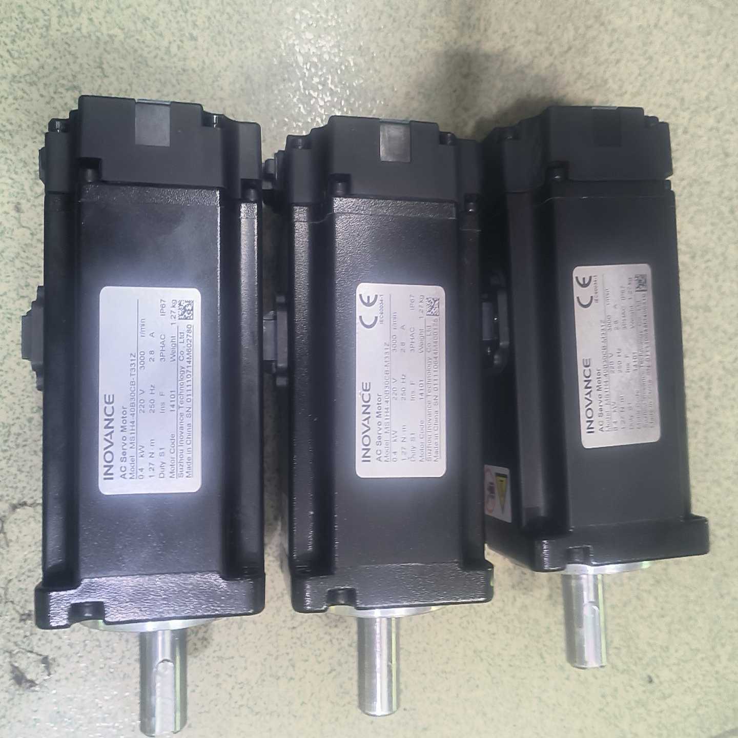 咨询-汇川高惯量伺服电机，MS1H4一40B30CB一T331Z