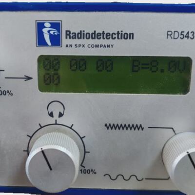 FAST RADIODETECTION RD543 LEAK DETECTOR  WITHOUT CHARGER