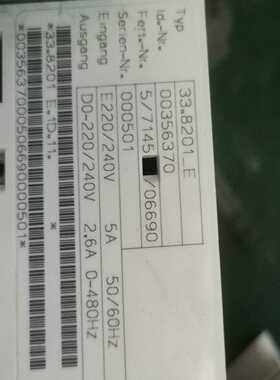 (询价)BCH1001O32A1C  伺服电机 1kw 实物图