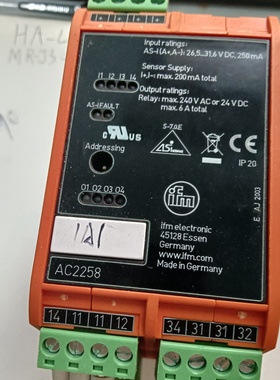 议价德国IFMAC2258模块品功能正常型议价