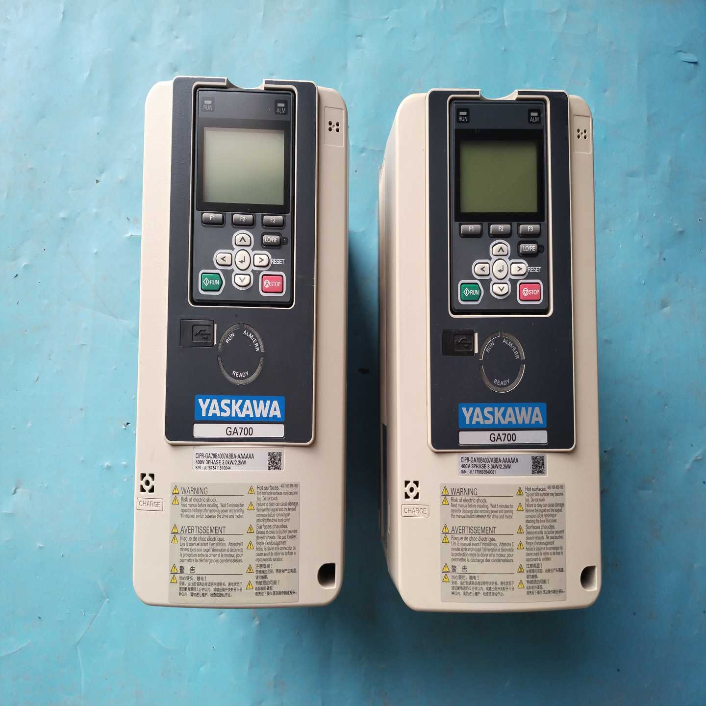 安川GA700变频器3.0/2.2KW，型号CIPR-GA7询价