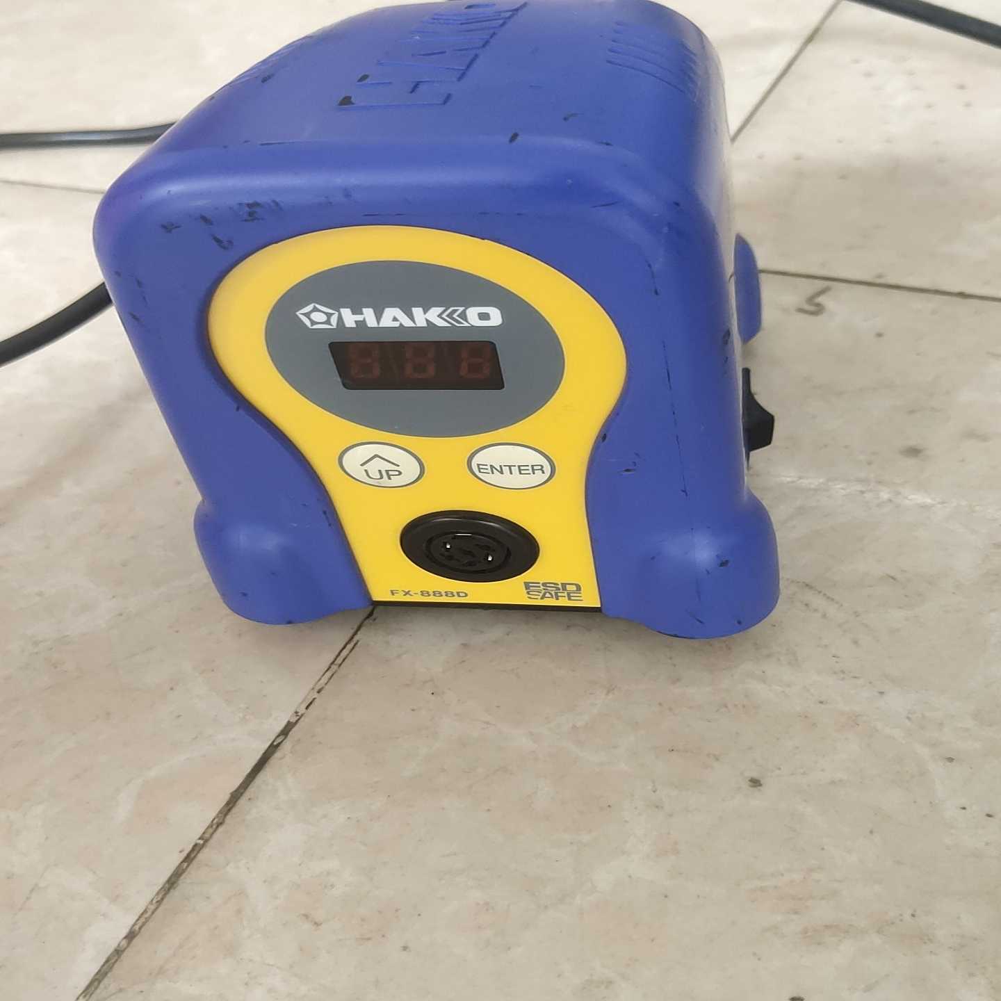 咨询-白光FX888D焊台，成色实图，只有主机，功能正常。