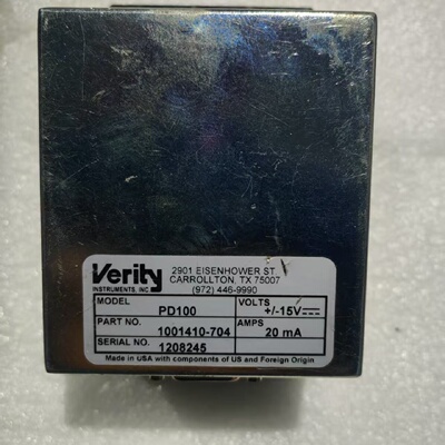 VERITY控制器PD100成色如图-询
