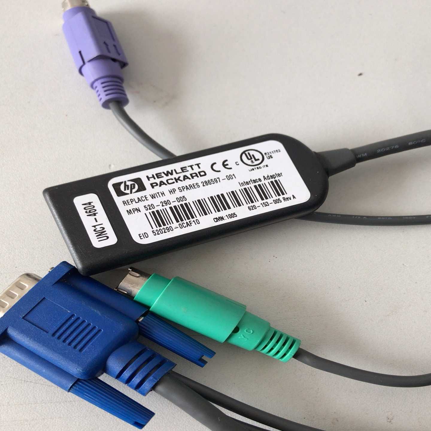 HP普惠MPN-290-005UNC1-4604（零零电子）