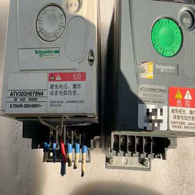 施耐德变频器ATV310H075N4A0.75KW拆机两台--议价商品