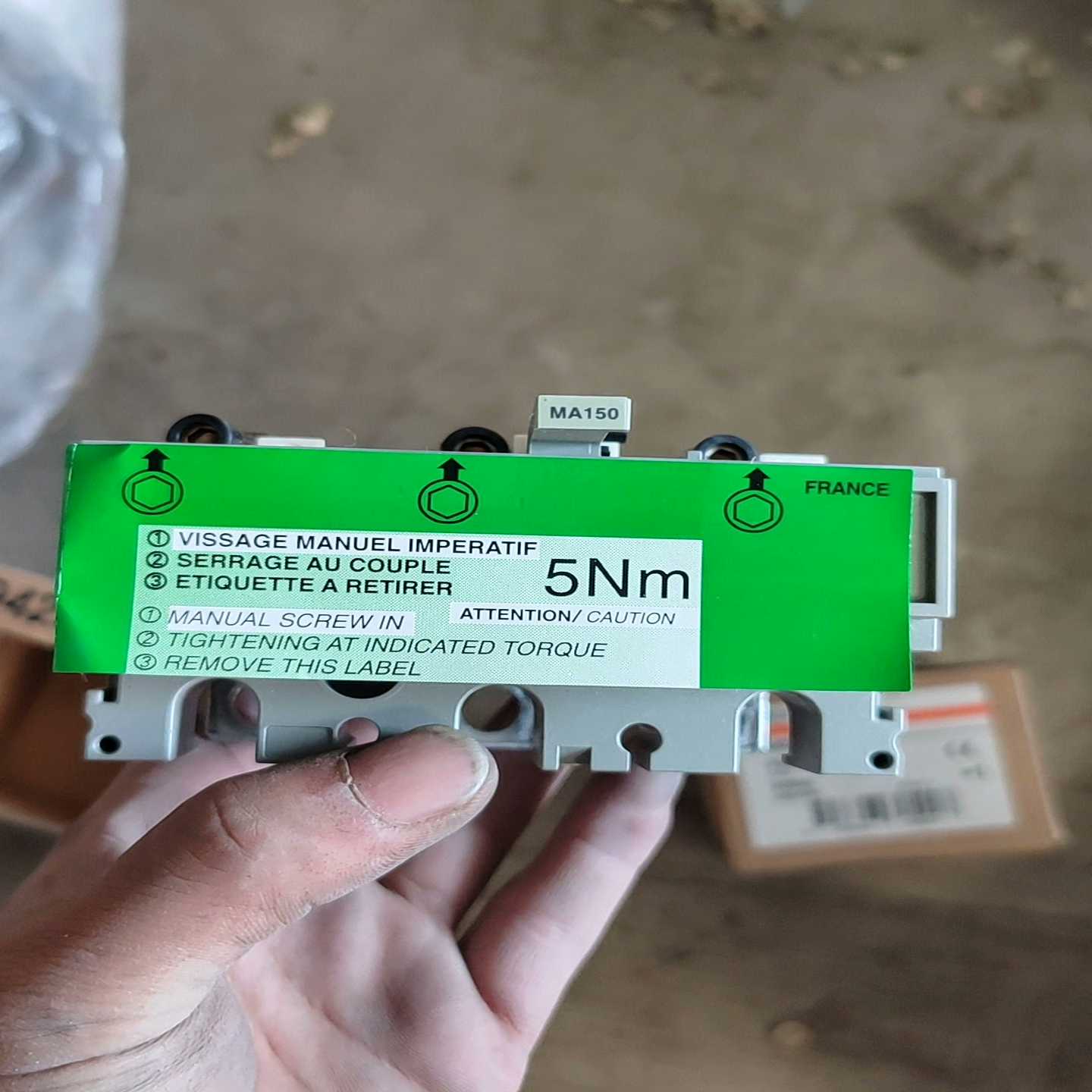 /梅兰日兰塑壳断路器接头MA150A询价