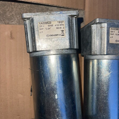 询价-法国Crouzet高诺斯减速电机XA009623直流220