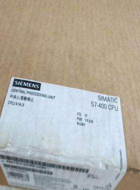 6ES7414-3XM07-0AB0，未开封议价～（佳毅工控）