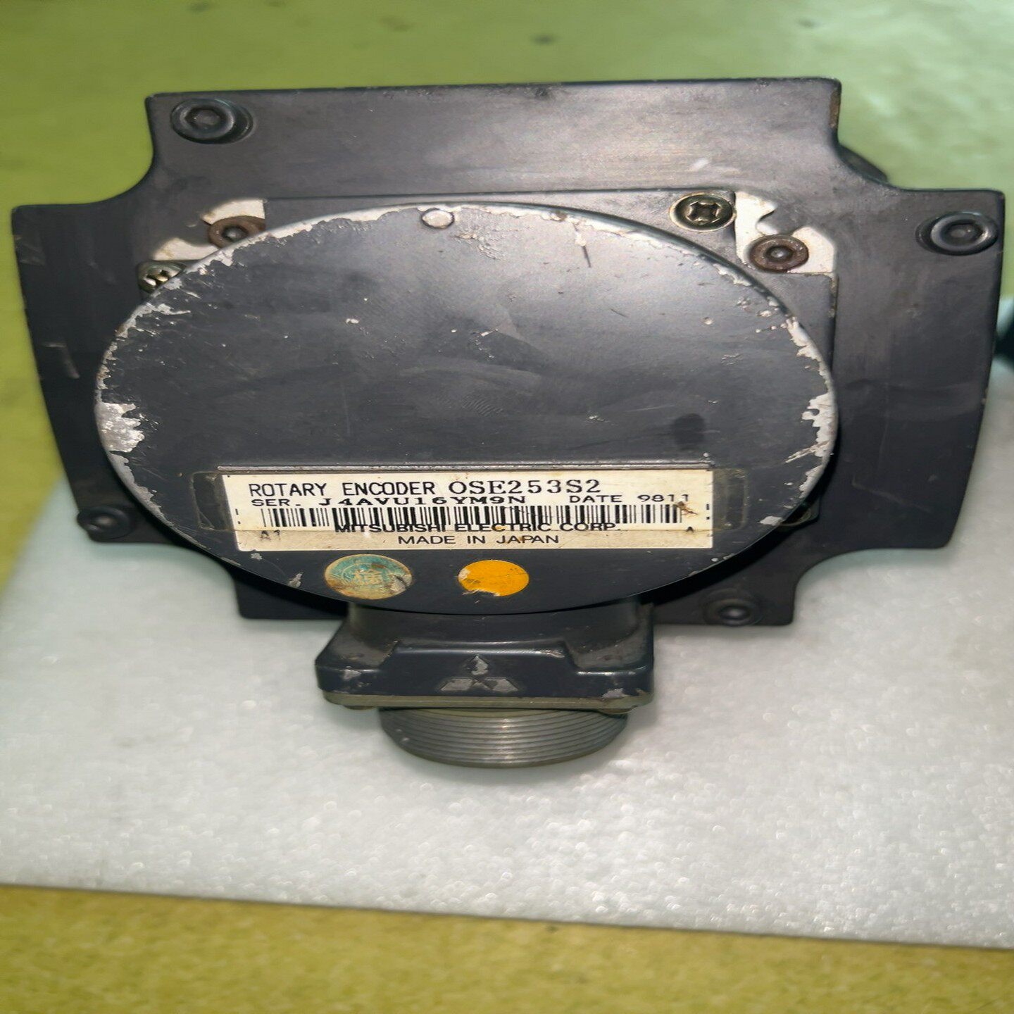 2个进口三菱伺服电机，带伺服编码器 ：OSE253S2 日本--议价