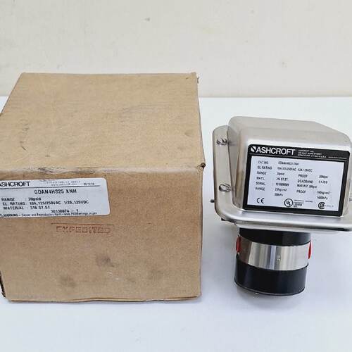 Ashcroft GDAN4HS25 XNH Pressure Switch 30PSI