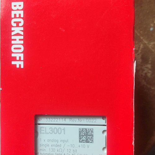 倍福模块EL3001   全新现货询价
