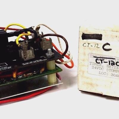 Neuf CT12C TIMER Chargeur Batterie 24VDC CT12C