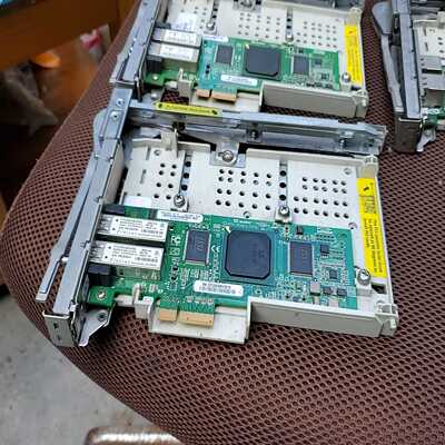 QLogic光纤网络接口卡，带Intel芯片，拆机品。--议价商品