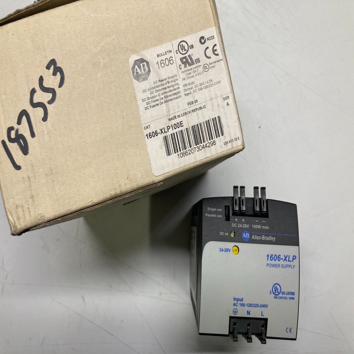 【请询价】AB全新电源 1606-XPL100E 1606-XLE24