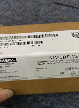 议价西门子6SN1111-0AB00-0AA0过电压抑制模块6SN11110AB000AA0现