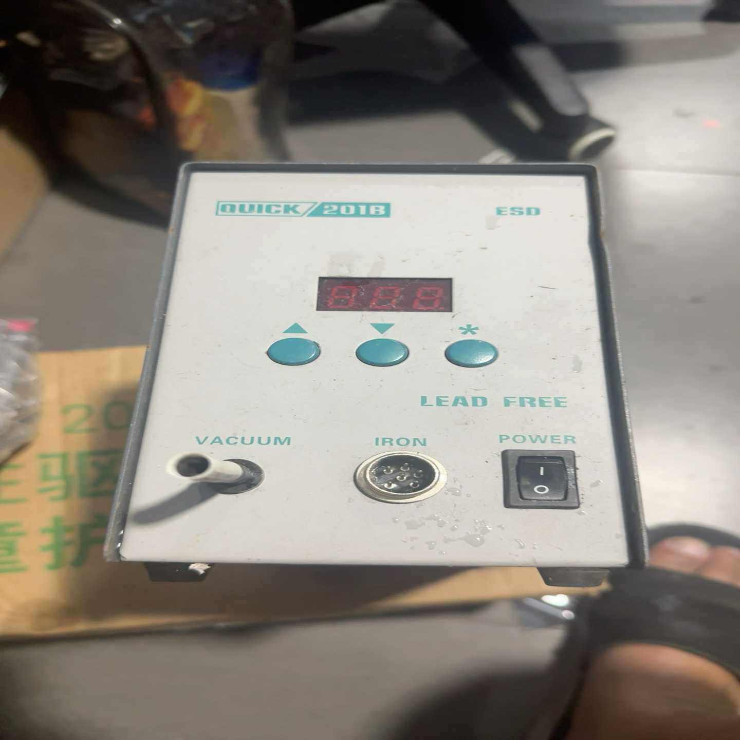快克电动吸锡枪焊台QUICK201B防静电强力吸锡泵吸询价