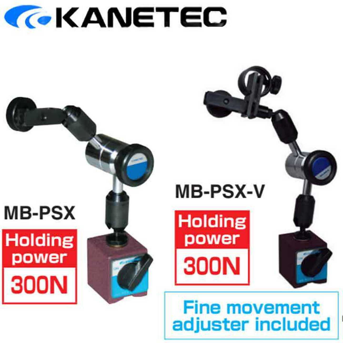 日本强力KANETEC磁性千分表座表座MXB-MX13FMX20FMX28FMX40F