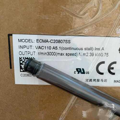 ECMA-C20807SS全新原装伺服电机750W带刹