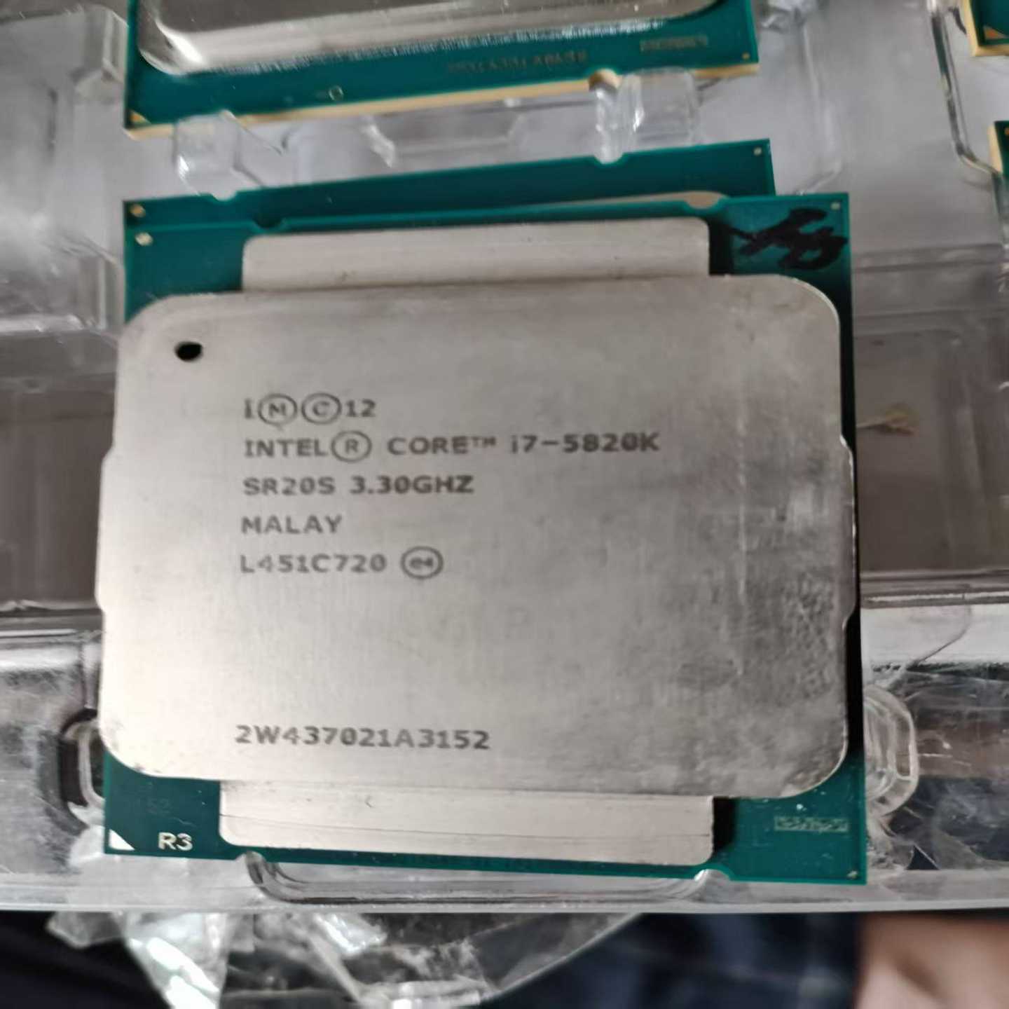 （议价）英特尔i7-5820KCPU处理器，3.30GHz主频，六