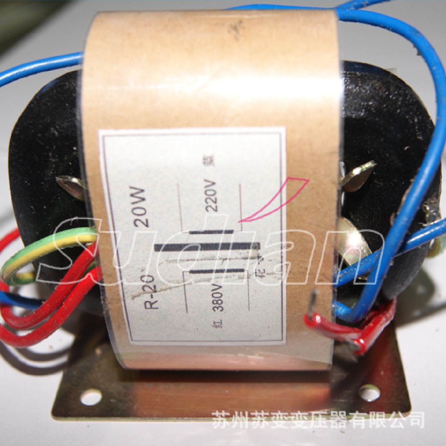 厂家直销R型变压器2VA10VA-5000VA380V/220V可定做各种功率