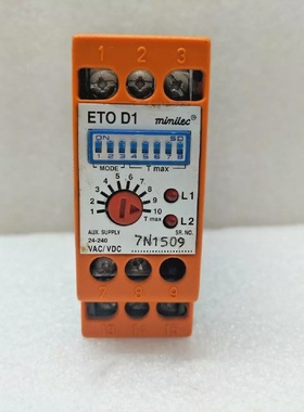 Minilec ETO D1 Electronic Timer 24240 VACVDC