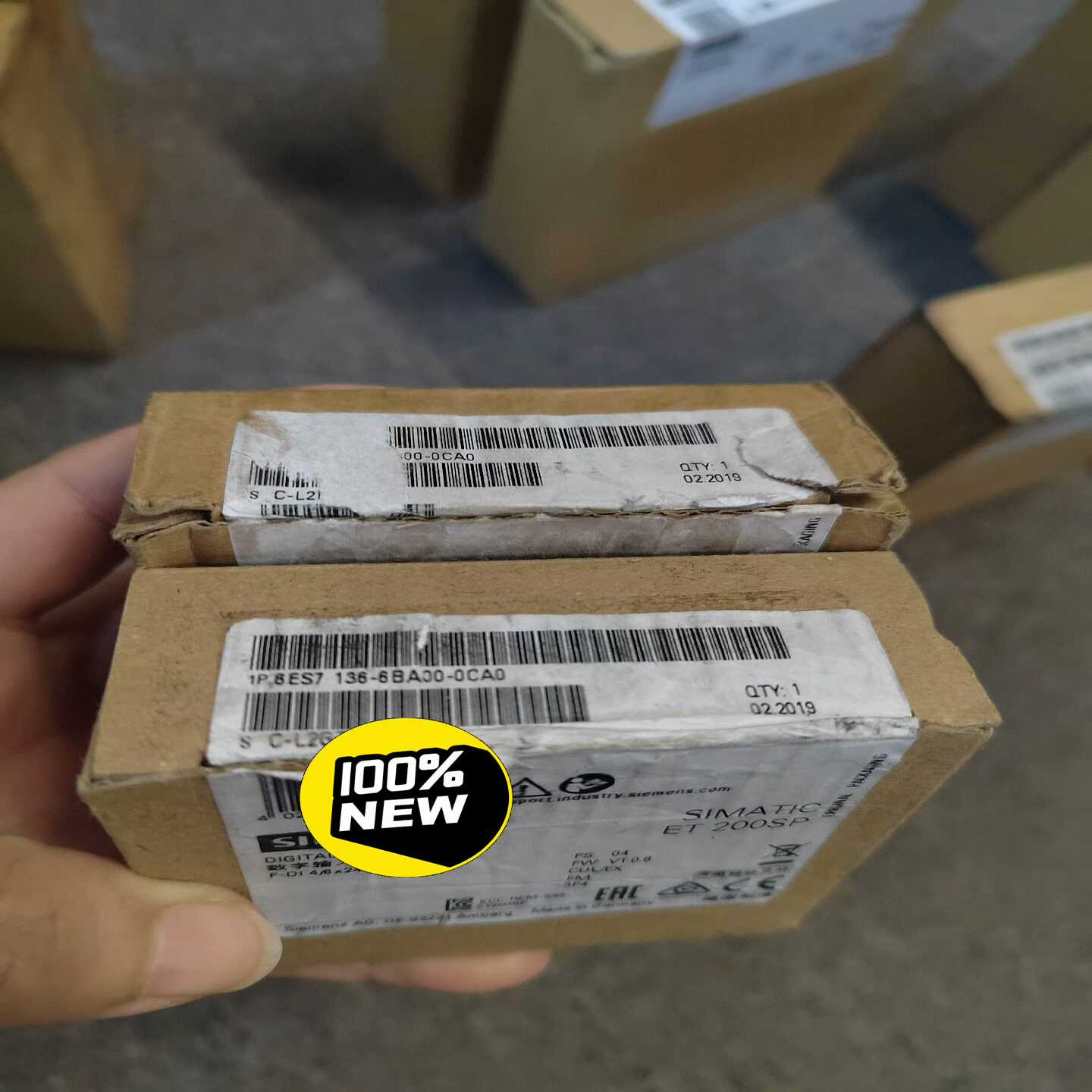 6ES7136-6BA00-0CA0实物如图仅开封#询价