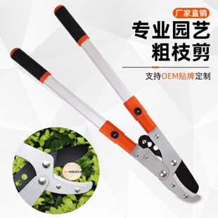 伸缩粗枝剪修树枝剪刀园艺果树剪刀高枝剪园林强力粗枝剪大力剪子