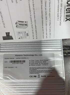 korenix科洛理思交换机2005f询价