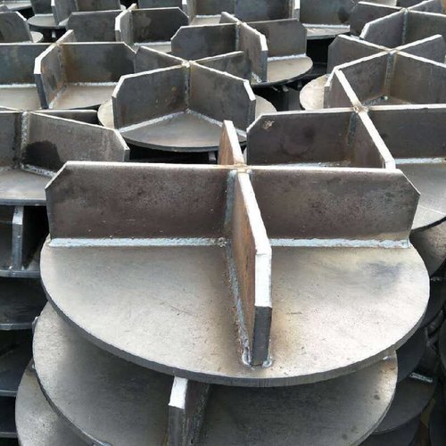 圆方型桩尖锥六棱锥形闭口C500平底锯齿十字型钢桩尖定制管桩