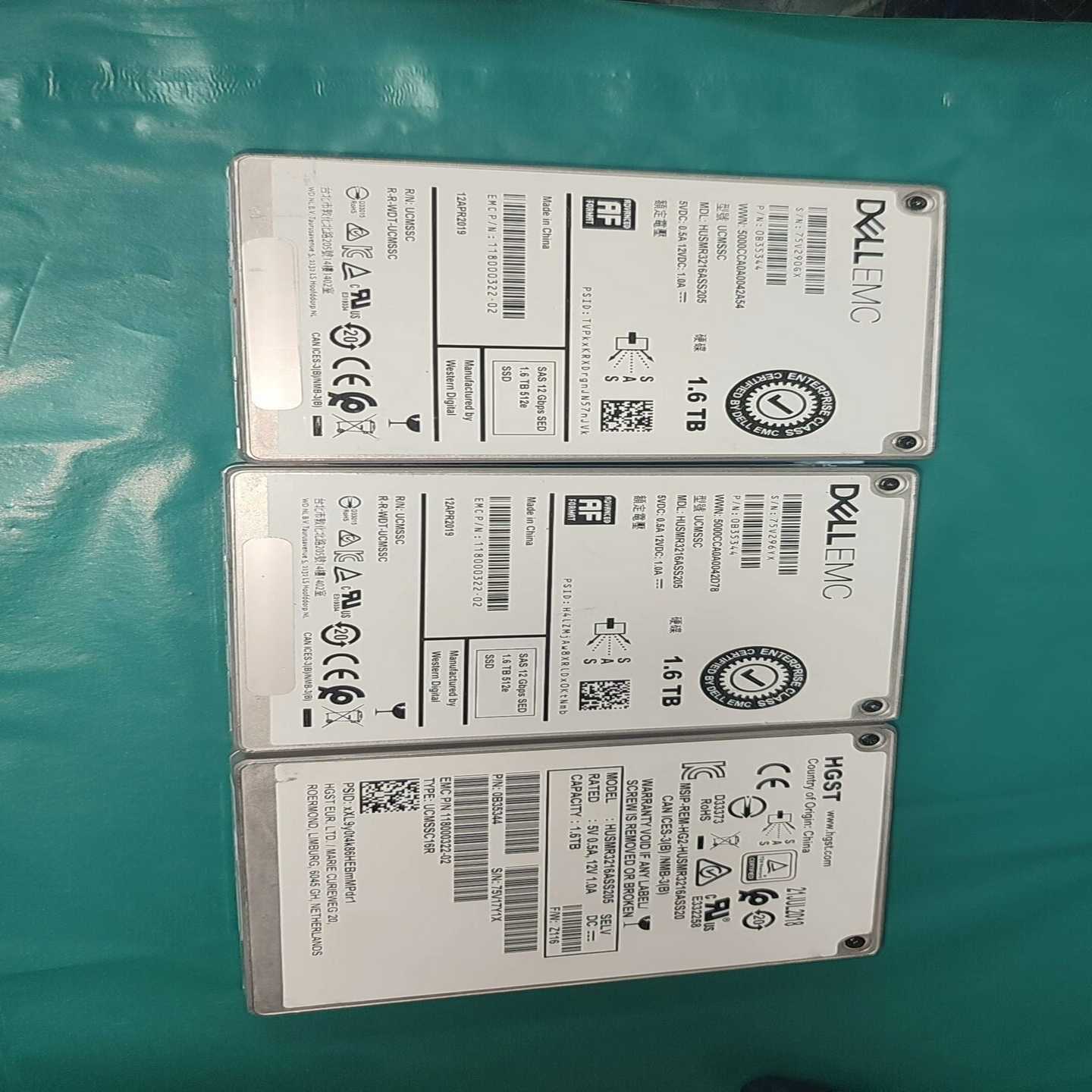 dellemc1.6TBSASSSD固态硬盘1--议价商品