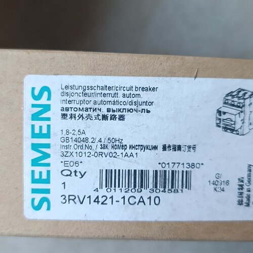 询价-558A          3RV14211HA10