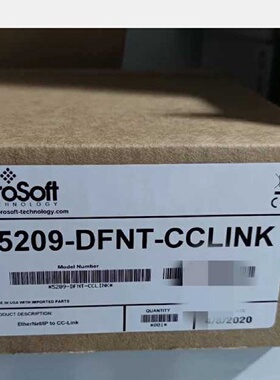 议价ProSoft 5209-DFNT-CCLINK网关模块