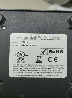 GarrettCom Magnum TB14-i 配件闲【侨报商行】